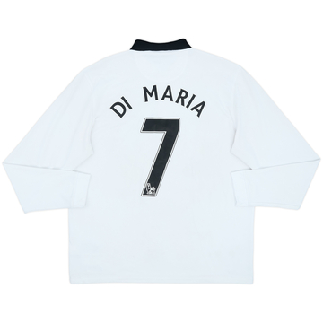 2014-15 Manchester United Away L/S Shirt Di Maria #7 - 6/10 - (XL)