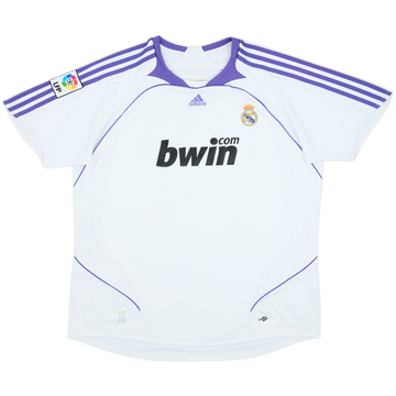 2007-08 Real Madrid Home Shirt - 7/10 - (XL)