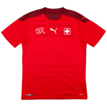 2020-21 Switzerland Home Shirt - 9/10 - (S)