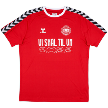 2022 Denmark Hummel Training Shirt - 10/10 - (L)