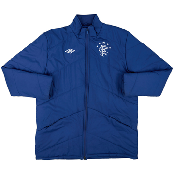 2011-12 Rangers Umbro Padded Bench Coat - 8/10 - (XXL)