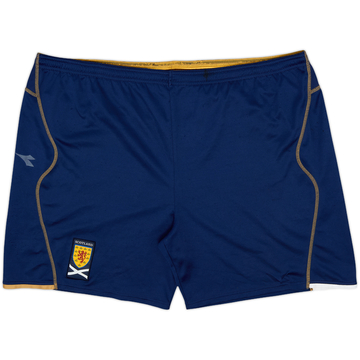2007-08 Scotland Home Shorts - 5/10 - (XL)