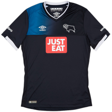 2016-17 Derby County Away Shirt - 10/10 - (L.Boys)