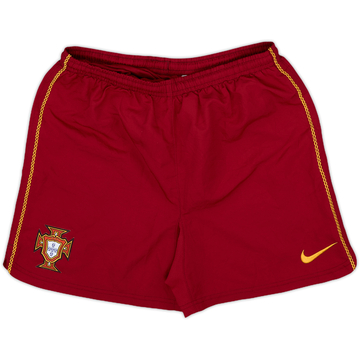 2006-08 Portugal Home Shorts - 9/10 - (M.Boys)