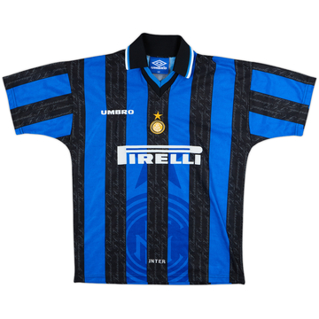 1997-98 Inter Milan Home Shirt - 10/10 - (L.Boys)