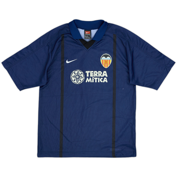 2000-01 Valencia Basic Away Shirt - 7/10 - (L.Boys)