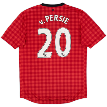 2012-13 Manchester United Home Shirt v.Persie #20 - 4/10 - (M)