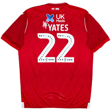 2019-20 Nottingham Forest Home Shirt Yates #22 - 10/10 - (3XL)