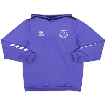 2022-23 Everton Hummel Hoodie - 7/10 - (M.Boys)