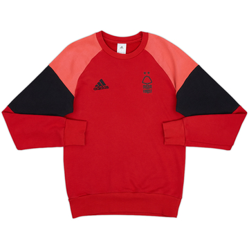 2016-17 Nottingham Forest adidas Sweat Top - 8/10 - (S)