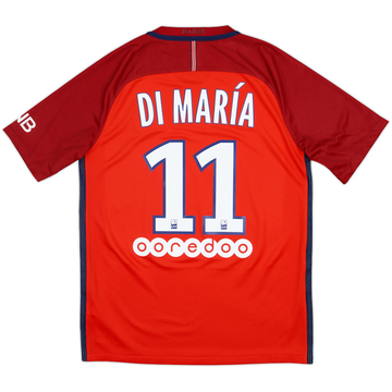 2016-17 Paris Saint-Germain Away Shirt Di Maria #11 - 8/10 - (M)