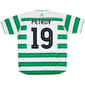 2003-04 Celtic Home Shirt Petrov #19 - 6/10 - (L)