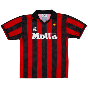 1993-94 AC Milan Home Shirt - 6/10 - (M)