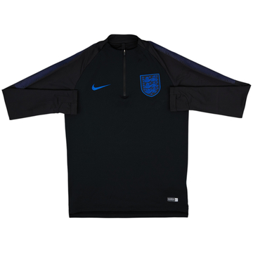 2018-19 England Nike 1/4 Zip Drill Top - 8/10 - (M)