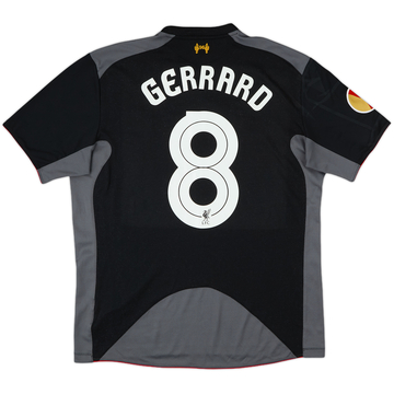 2012-13 Liverpool Away Shirt Gerrard #8 - 6/10 - (XL)