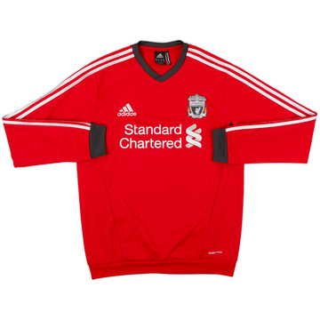 2011-12 Liverpool adidas Sweat Top - 8/10 - (M)