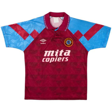 1990-92 Aston Villa Home Shirt - 6/10 - (M)