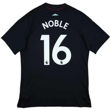 2017-18 West Ham Away Shirt Noble #16 - 9/10 - (L)