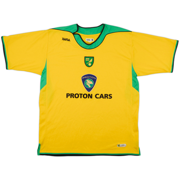 2005-06 Norwich Home Shirt - 7/10 - (XL)