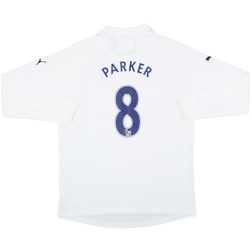 2011-12 Tottenham Home L/S Shirt Parker #8 - 7/10 - (XL)