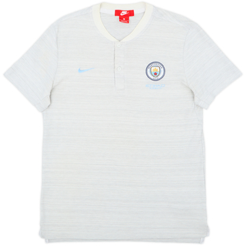 2018-19 Manchester City Nike Polo Shirt - 9/10 - (L)