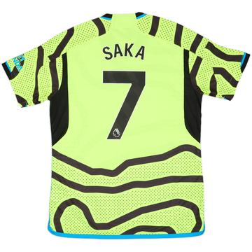 2023-24 Arsenal Authentic Away Shirt Saka #7 (L)