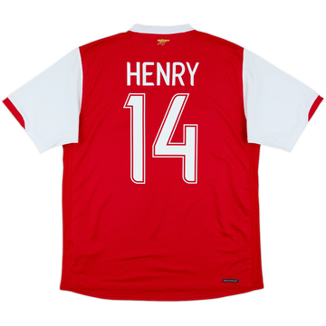 2006-08 Arsenal Home Shirt Henry #14 - 6/10 - (M)