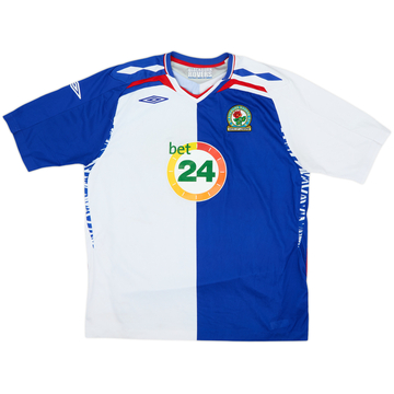 2007-08 Blackburn Home Shirt - 5/10 - (XL)