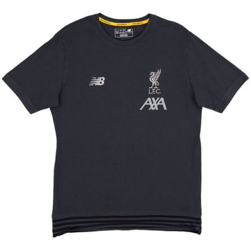 2019-20 Liverpool New Balance Cotton Tee - 7/10 - (L)