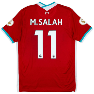 2020-21 Liverpool Home Shirt M.Salah #11 - 5/10 - (M)