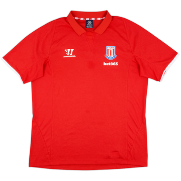 2014-15 Stoke City Warrior Polo Shirt - 7/10 - (XL)