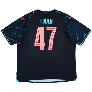 2023-24 Manchester City Third Shirt Foden #47 - 9/10 - (XXL)