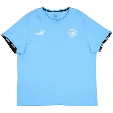2018-19 Manchester City Puma Cotton Tee - 8/10 - (XXL)