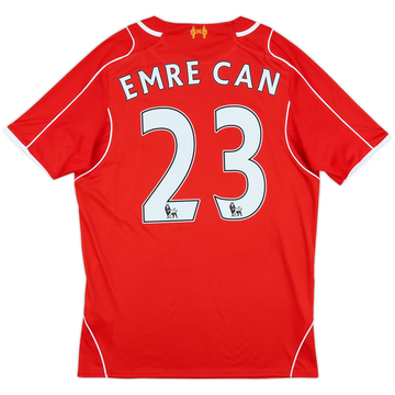 2014-15 Liverpool Home Shirt Emre Can #23 - 9/10 - (S)