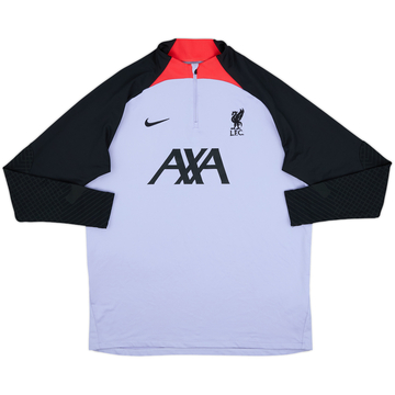 2022-23 Liverpool Nike 1/4 Zip Sweat Top - 10/10 - (XL)
