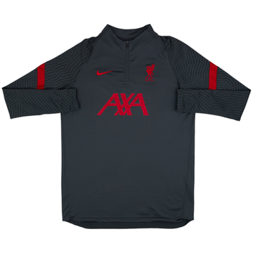 2020-21 Liverpool Nike 1/4 Zip Drill Top - 8/10 - (L)