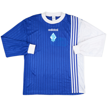 1997-98 adidas Template L/S Shirt (Dynamo Moscow) - 8/10 - (L)