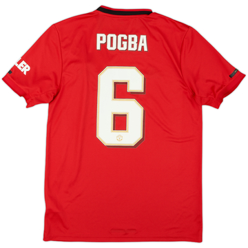 2019-20 Manchester United Home Shirt Pogba #6 - 5/10 - (M)