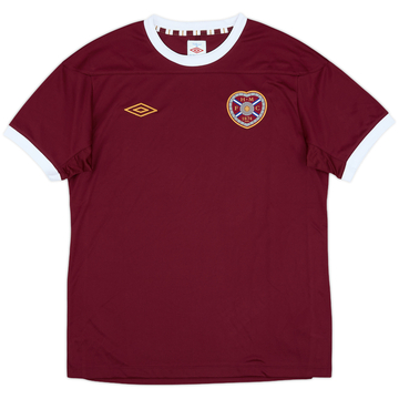 2011-12 Hearts Home Shirt - 9/10 - (M)