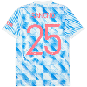 2021-22 Manchester United Away Shirt Sancho #25 (S)