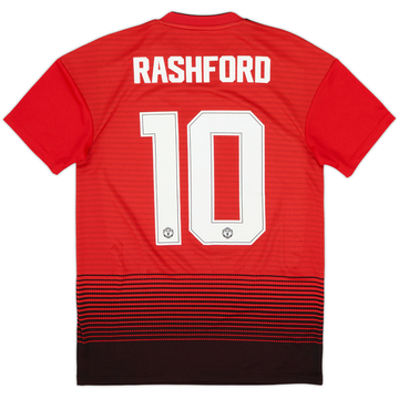 2018-19 Manchester United Home Shirt Rashford #10 (S)