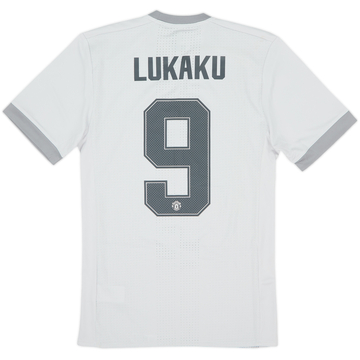 2017-18 Manchester United Authentic Third Shirt Lukaku #9 (S)