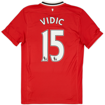 2011-12 Manchester United Home Shirt Vidic #15 - 6/10 - (S)
