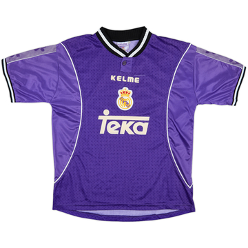 1997-98 Real Madrid Away Shirt - 8/10 - (L)