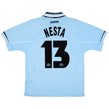1997-98 Lazio Home Shirt Nesta #13 - 8/10 - (M)