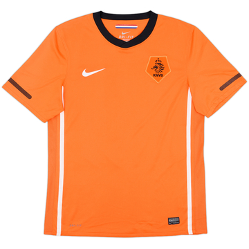 2010-11 Netherlands Home Shirt #9 - 8/10 - (M)