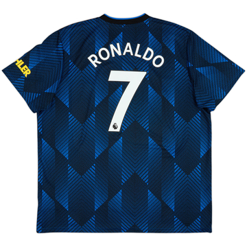 2021-22 Manchester United Tercera Camiseta Ronaldo #7 - 9/10 - (XXL)