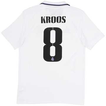 2022-23 Real Madrid Home Shirt Kroos #8 - 8/10 - (M)