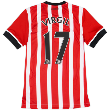 2016-17 Southampton Home Shirt Virgil #17 - 8/10 - (S)