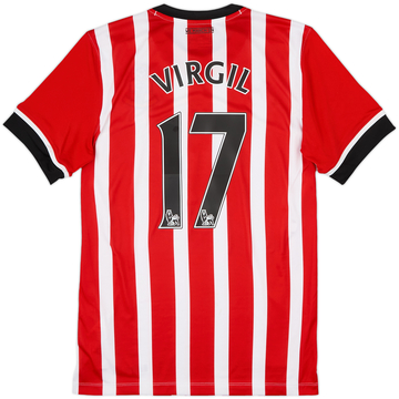 2016-17 Southampton Home Shirt Virgil #17 - 6/10 - (M)